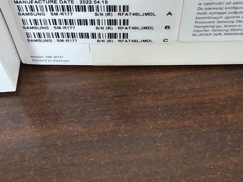 Słuchawki bezprzewodowe Samsung Galaxy Buds2 – NOWE!