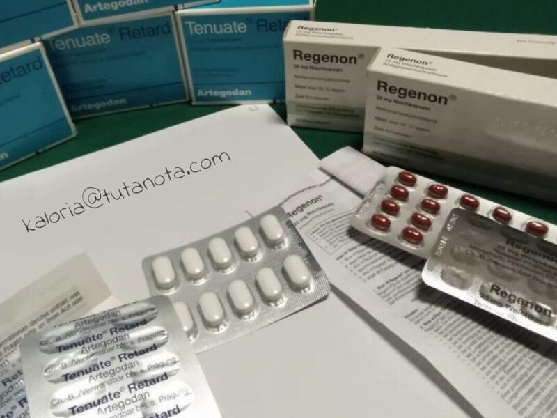 Tenuate Retard Oryginalny Made In Germany Oraz Regenon