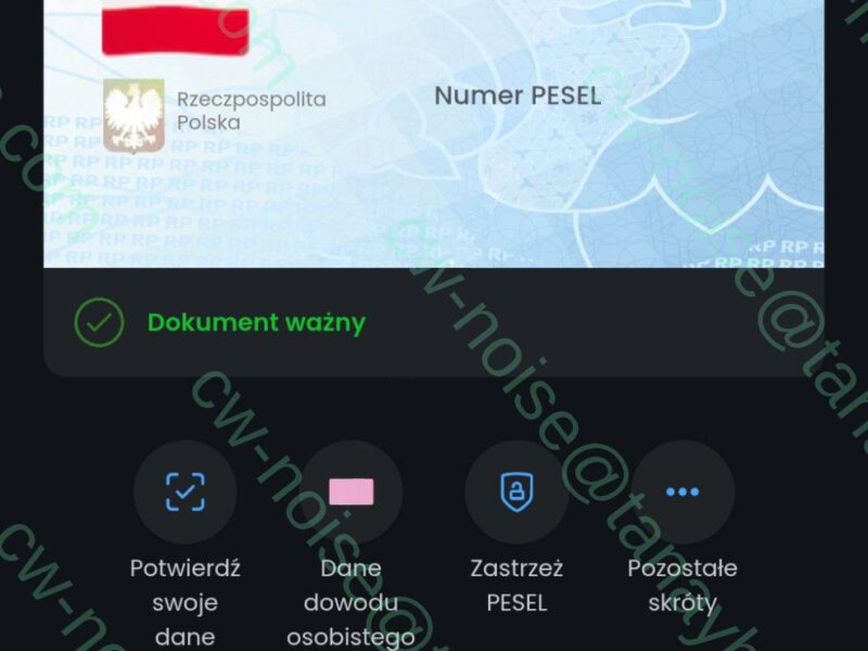 FakeObywatel mObywatel Apka