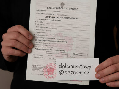 Akt Zgonu. Zgodność 1:1